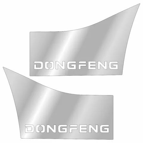 Накладки из нержавеющей стали на двери DongFeng GX520 NKN-196