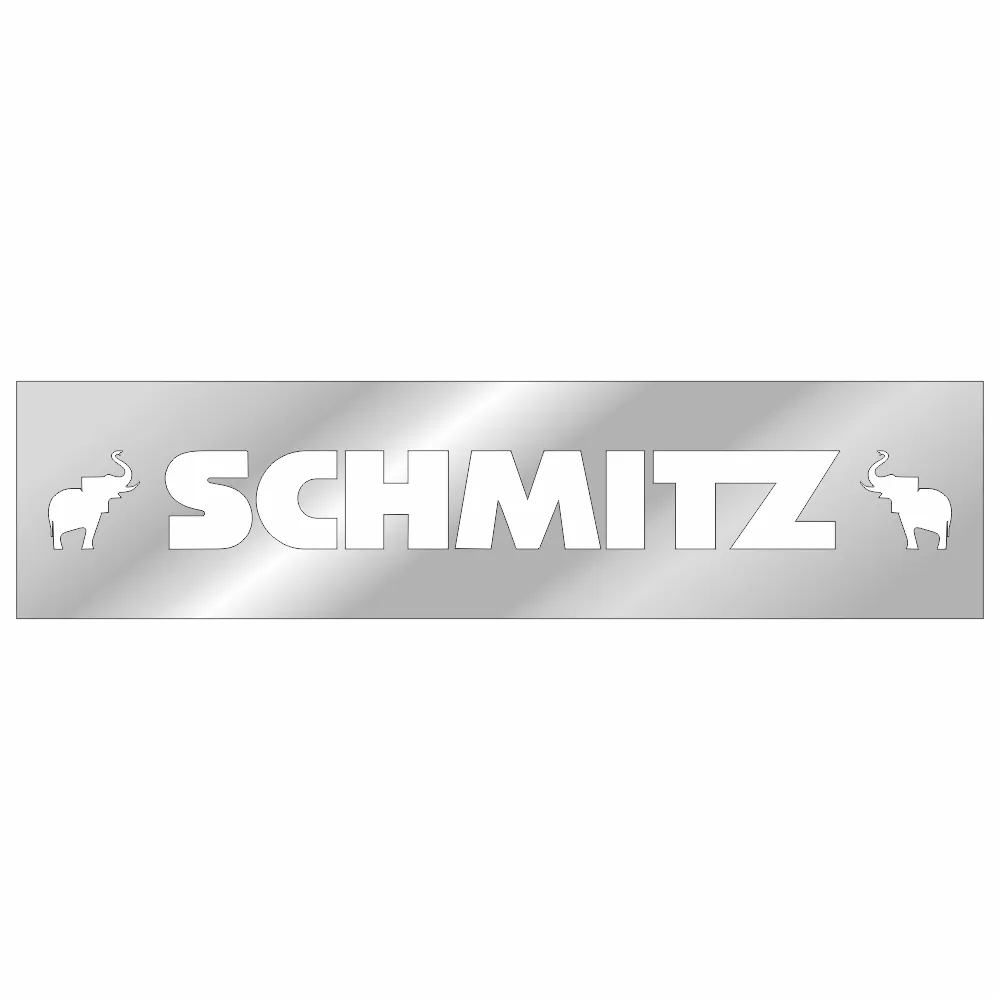Накладки из нержавеющей стали на передние углы рефрижератора SHMITZ NKN-208 — фото 1