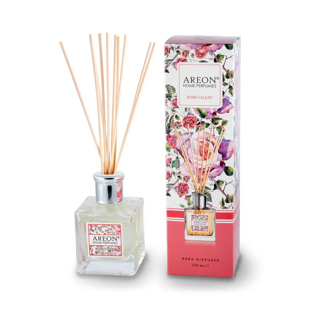 Ароматизатор AREON HOME PERFUMES "STICKS GARDEN (BOTANIC)" 150ml_Rose Valley — фото 1