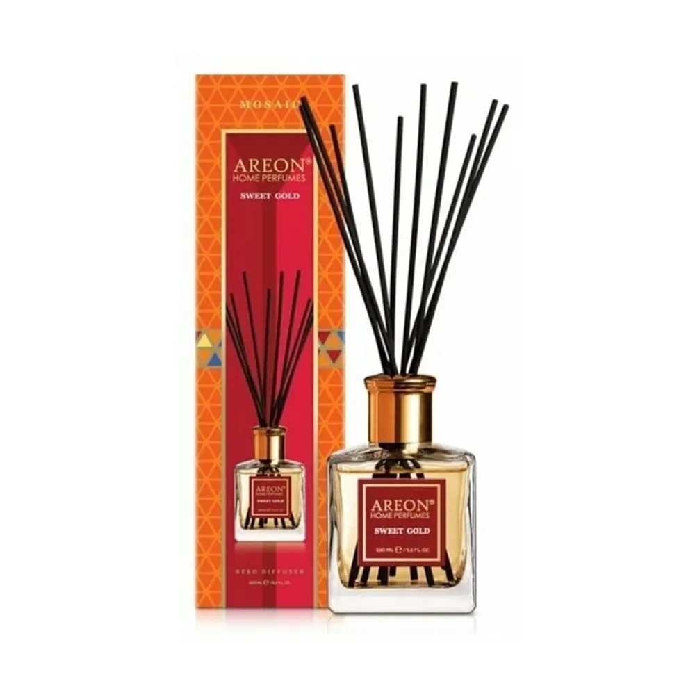 Ароматизатор AREON HOME PERFUMES "STICKS MOSAIC" 150ml_Sweet Gold — фото 1