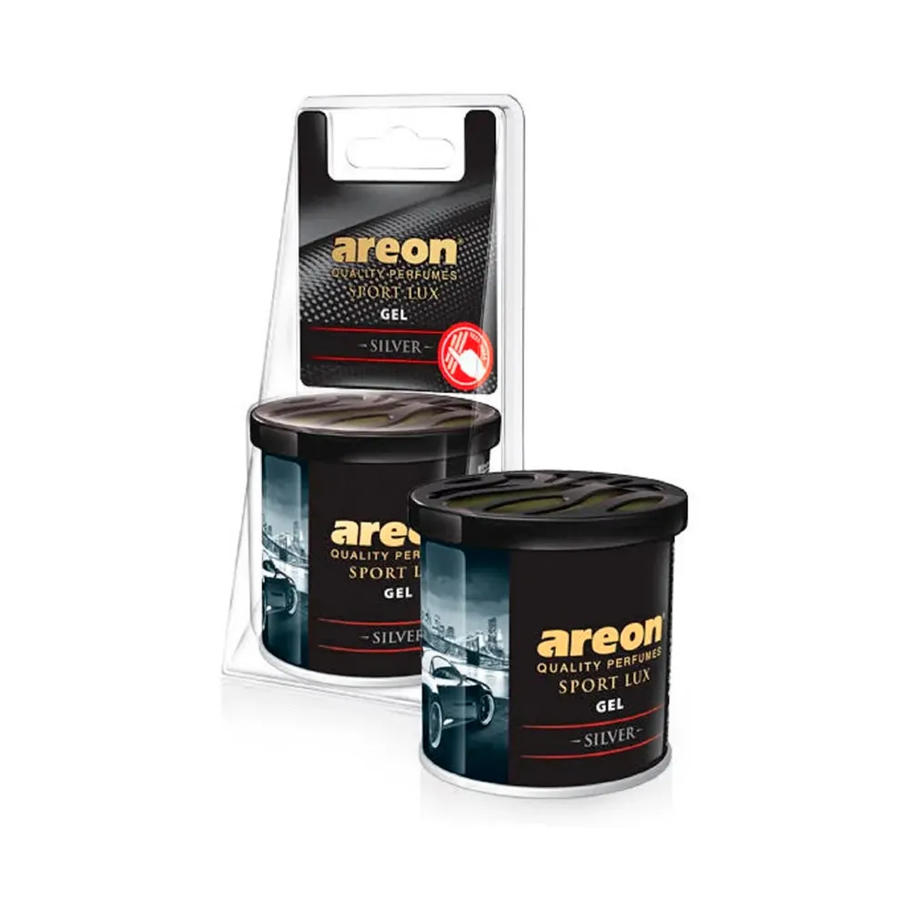 Ароматизатор AREON "GEL KAN SPORT LUX BLISTER"_Silver — фото 1