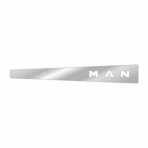 Накладки из нержавеющей стали на поводки дворников MAN (с 2021г.в) NKN-219