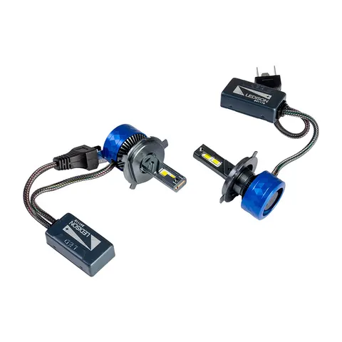 LED лампа LEDISON №10 H4 (12/24V, 120W, 5000K)