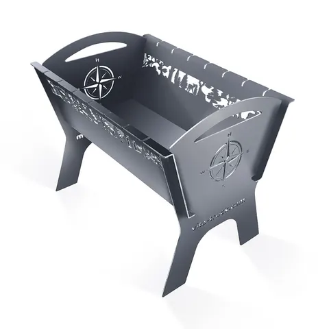 Мангал разборный "Звери" (сумка в комплекте) VT-247.0.0