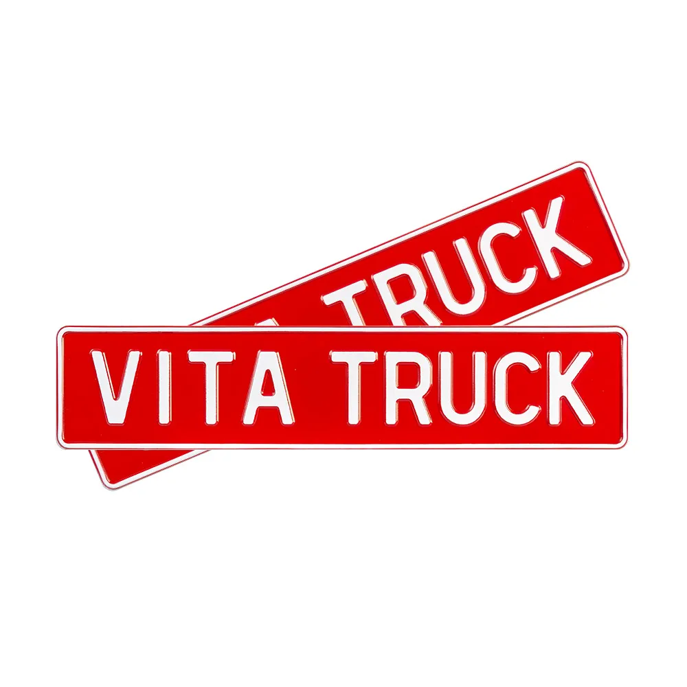 Автомобильный сувенирный номер VITA TRUCK — фото 1