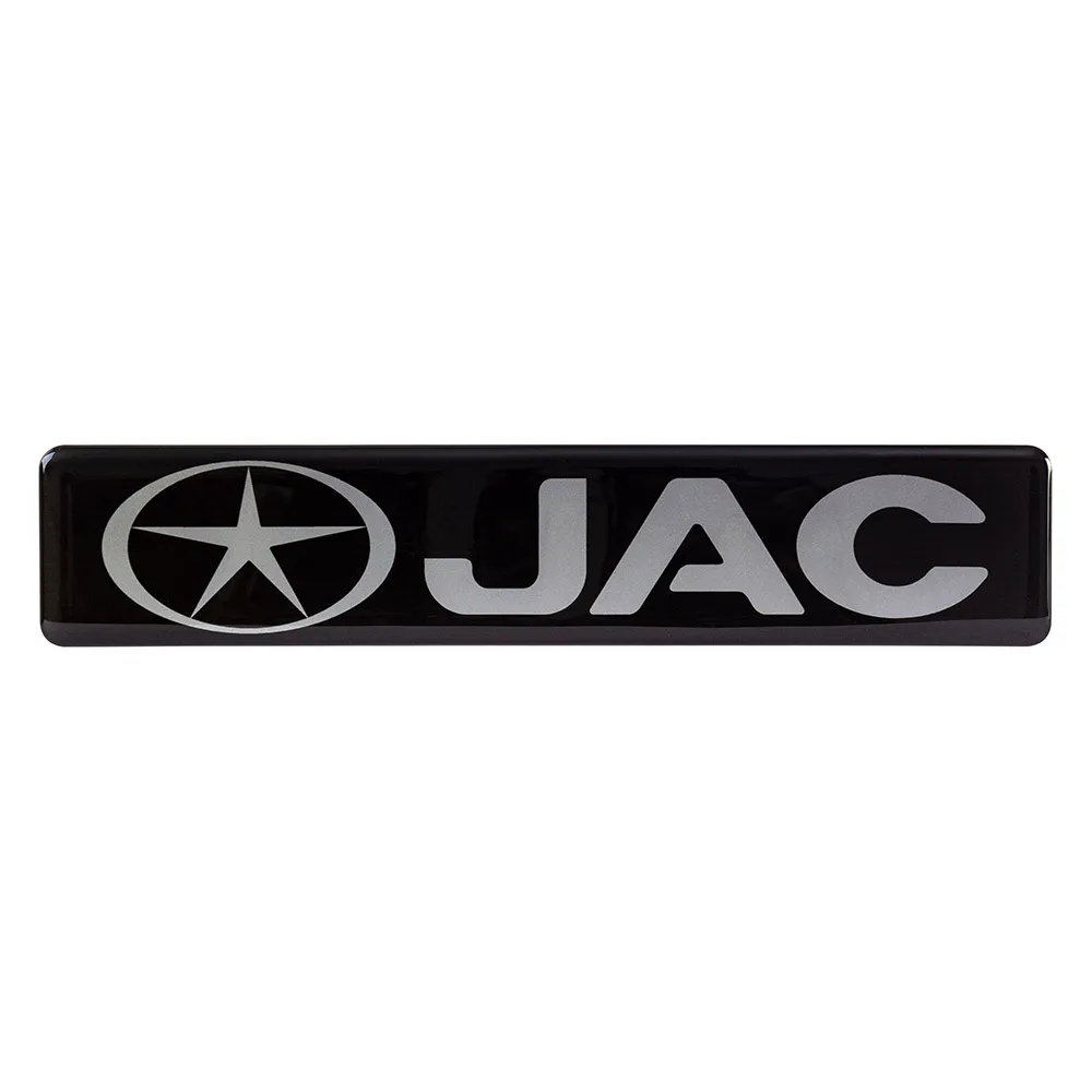 Объемная наклейка VT JAC (200х40мм, черная) — фото 1