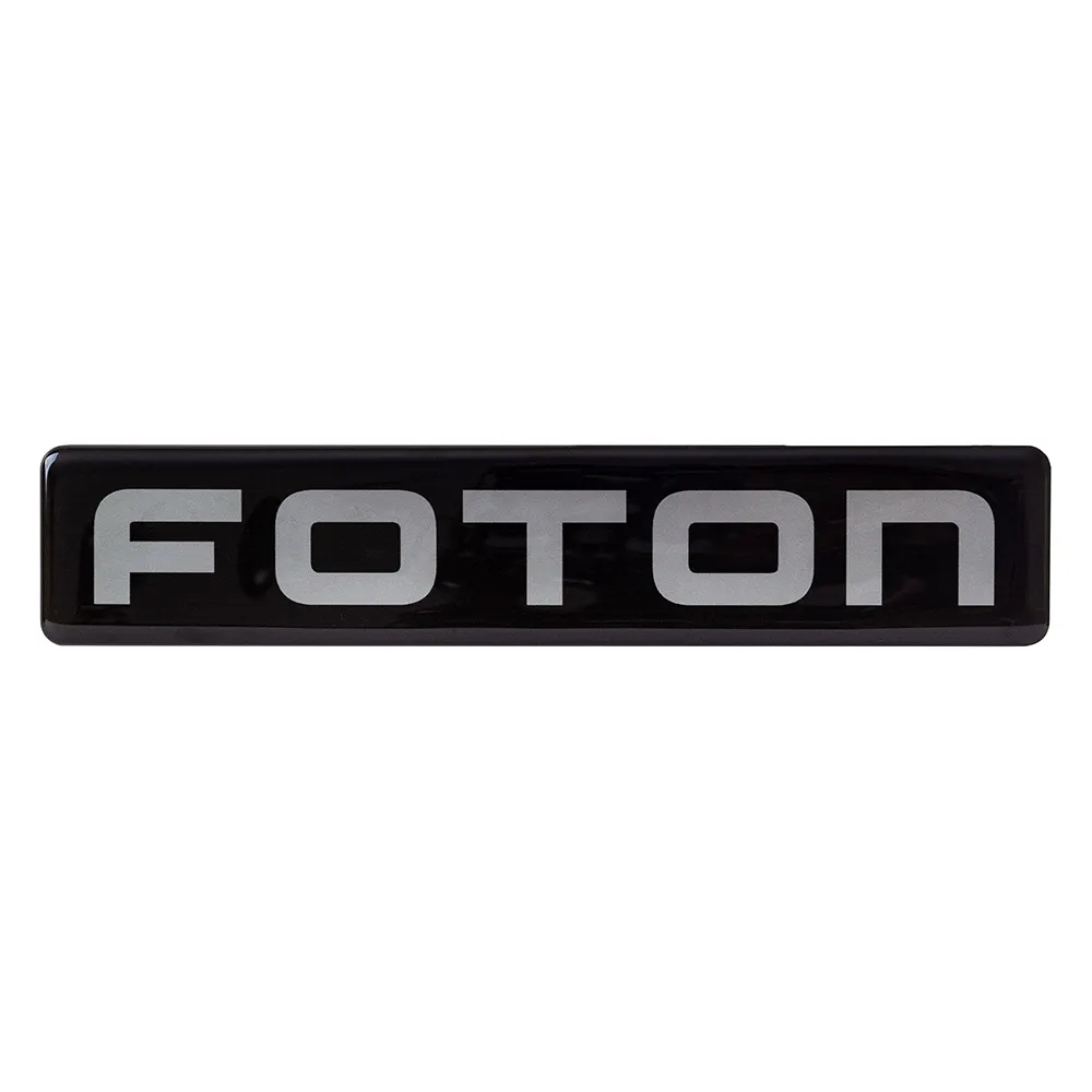 Объемная наклейка VT FOTON (200х40мм, черная) — фото 1