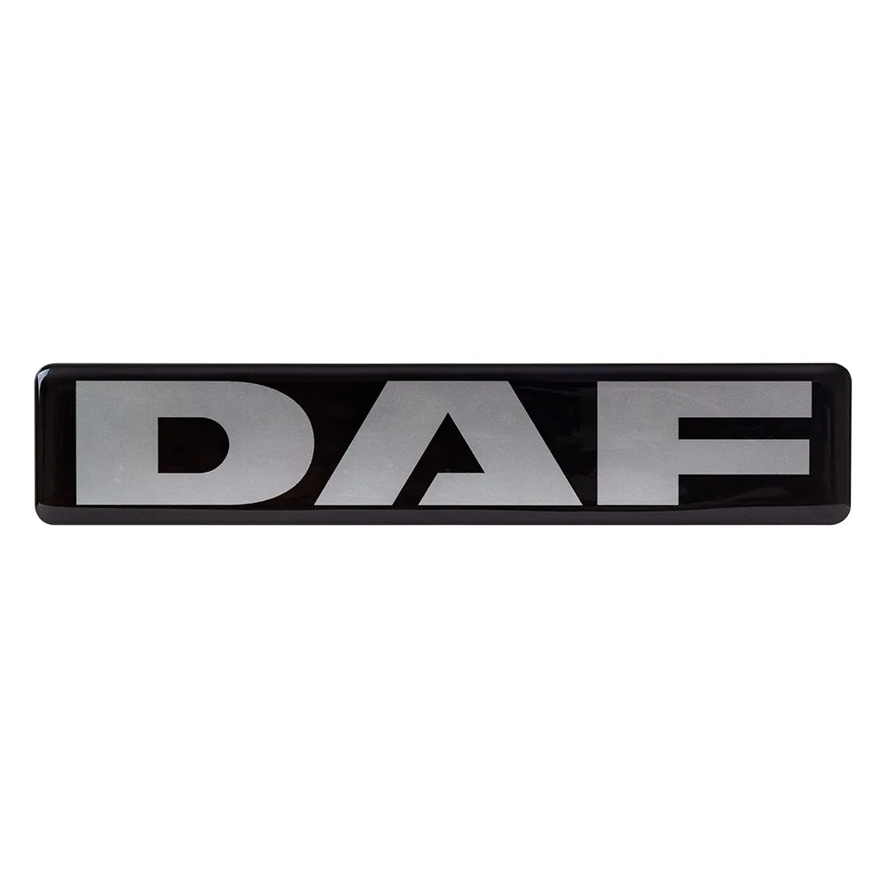 Объемная наклейка VT DAF (200х40мм, черная) — фото 1