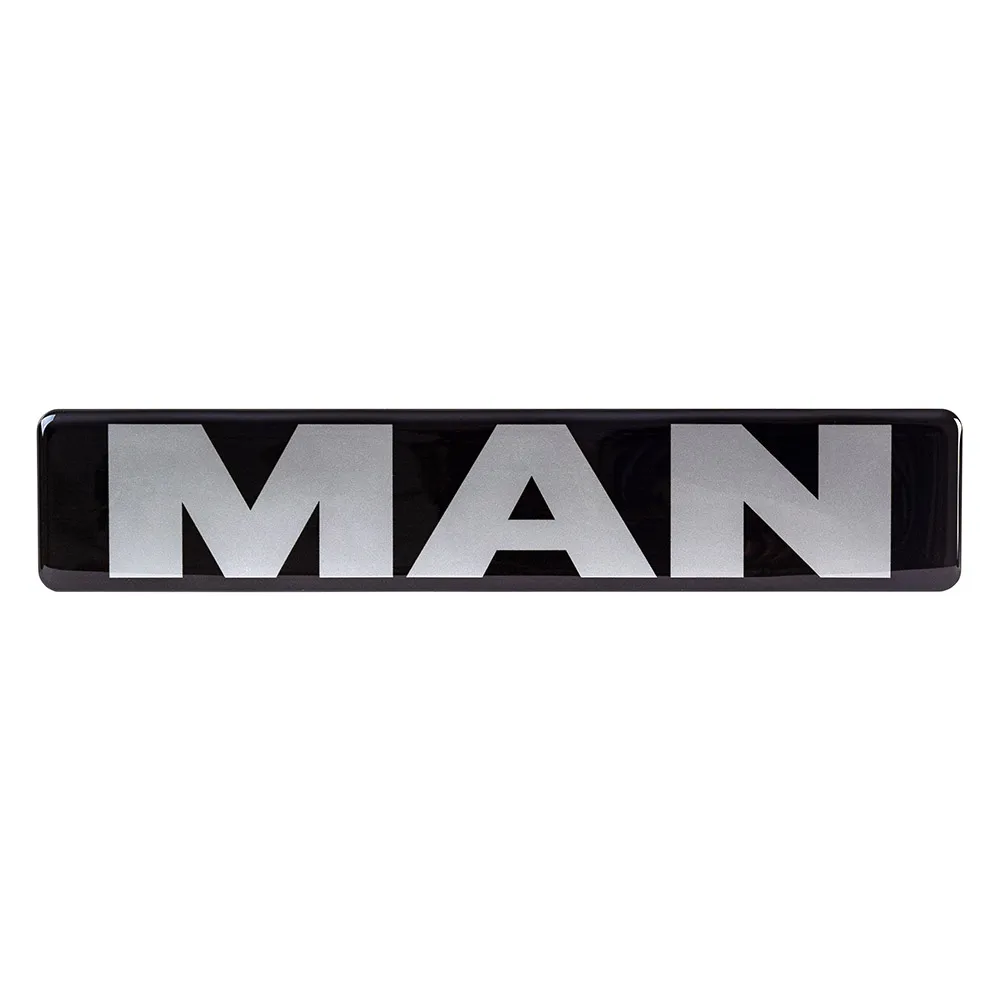 Объемная наклейка VT MAN (200х40мм, черная) — фото 1