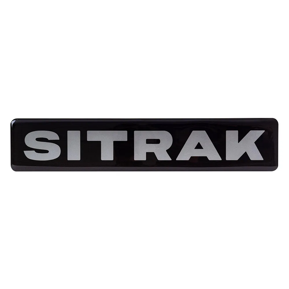 Объемная наклейка VT SITRAK (200х40мм, черная) — фото 1