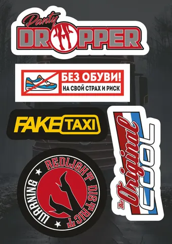 Набор наклеек VT STICKER PAСK-3