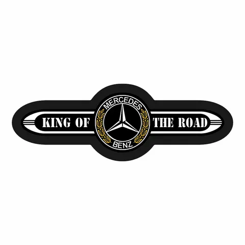 Панель на спальник 1000*350 MERCEDES (замша, б/пластик) "KING" (24v)