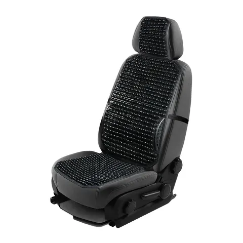 Накидка массажная с поддержкой AVS M2410BP-BL (шарики, черный) 1 шт