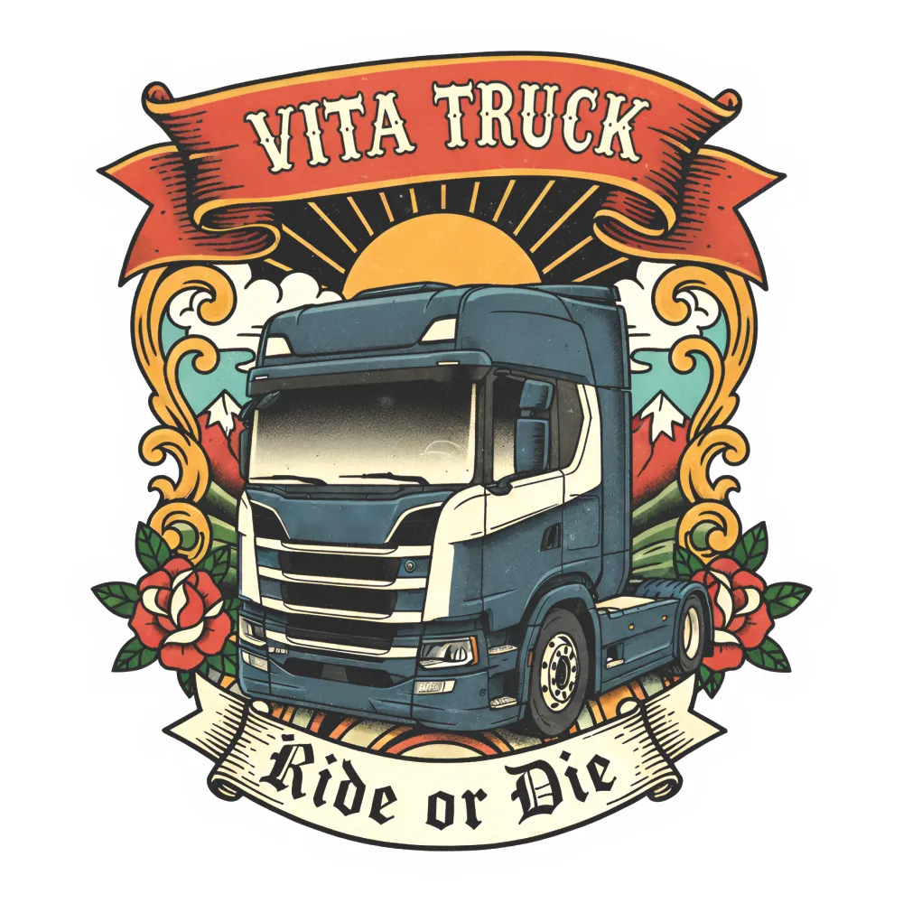Наклейка VT RIDE OR DIE 2 — фото 1