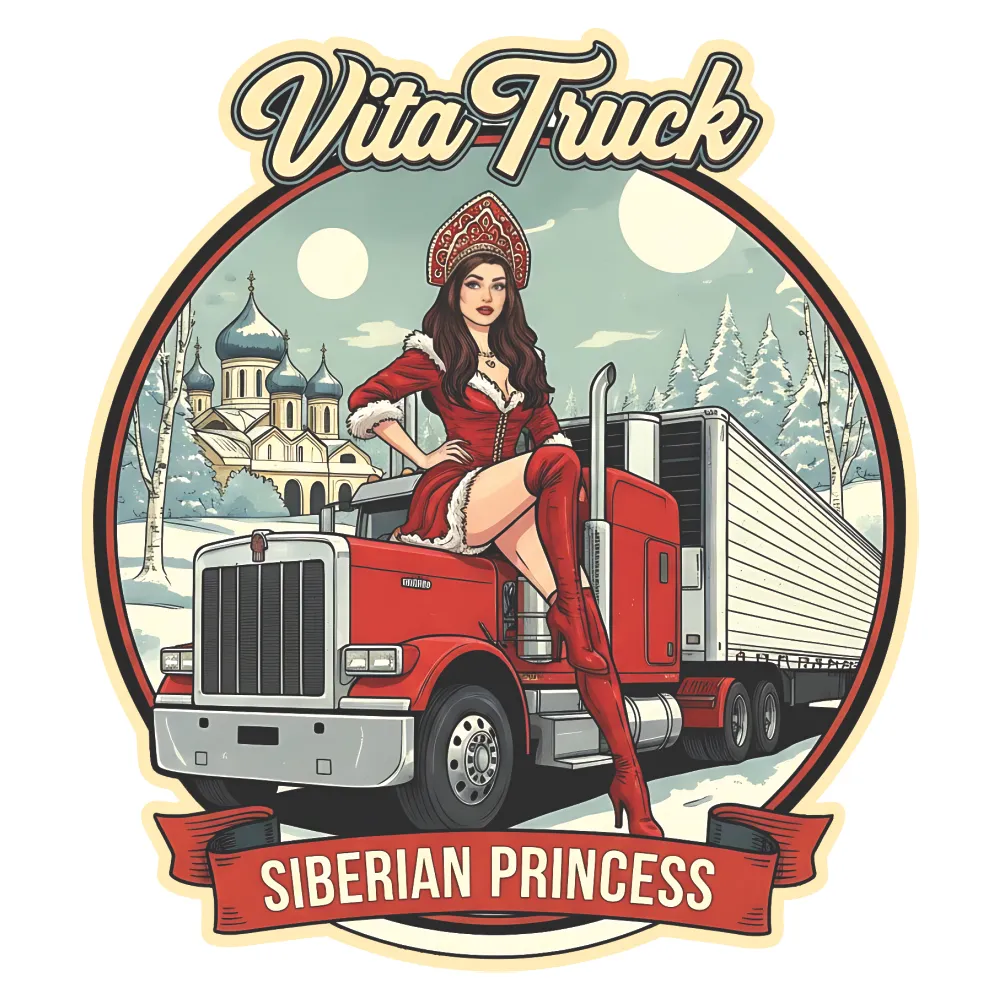Наклейка VT RUSSIAN 8 — фото 1