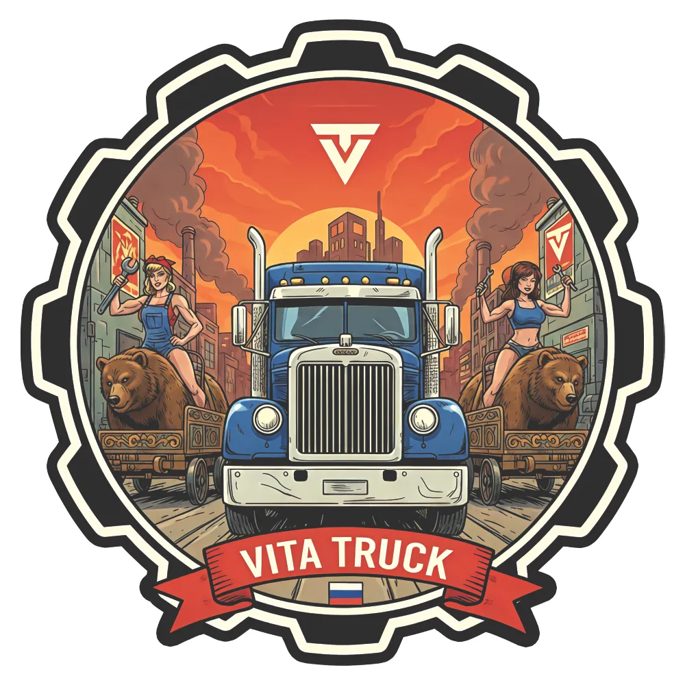 Наклейка VT RUSSIAN 4 — фото 1