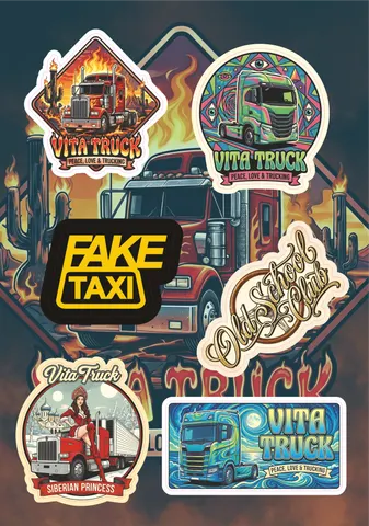 Набор наклеек VT STICKER PAСK-5