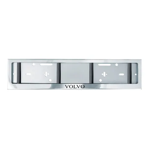 Рамка номерного знака VOLVO (нерж. сталь)