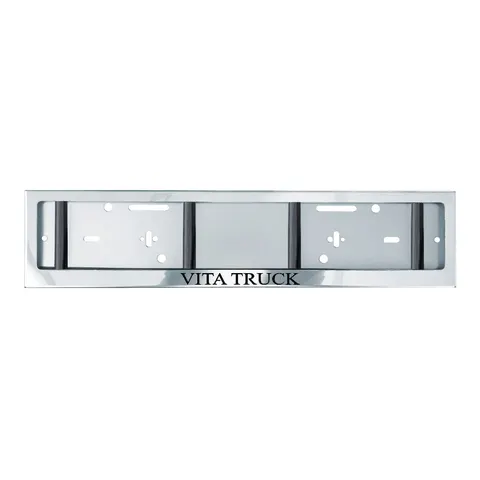 Рамка номерного знака VITA TRUCK (нерж. сталь)