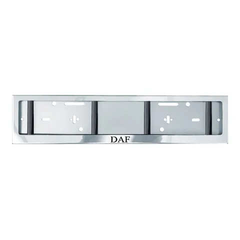 Рамка номерного знака DAF (нерж. сталь)