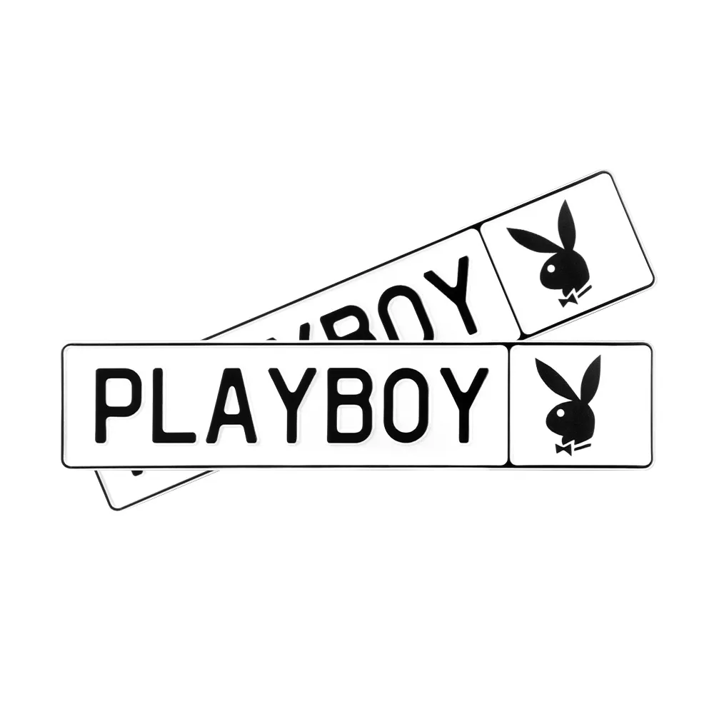 Автомобильный сувенирный номер PLAYBOY — фото 1