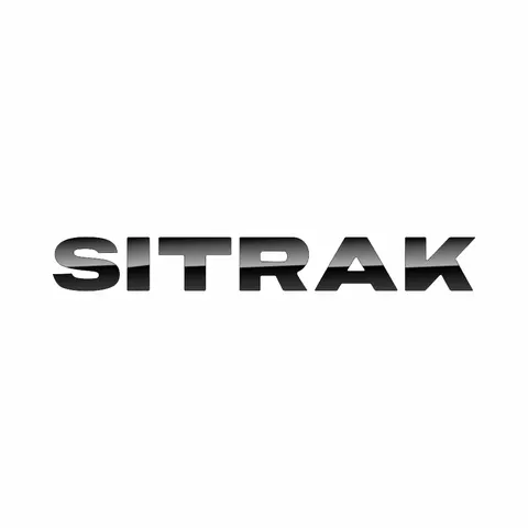 Светодиодные буквы-логотип (черный пластик) для SITRAK C7H (700х90мм)