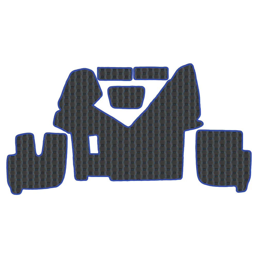 7.4 Коврики стёганные IVECO EcoStralis/HI-WAY SALON от 2013 (МТ широкая кабина, нет спального места) — фото 1