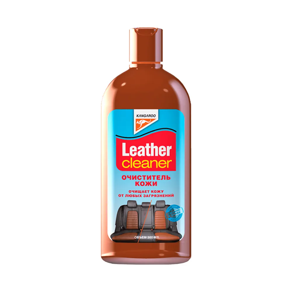 Очиститель для кожи Leather Cleaner 300 мл KANGAROO — фото 1
