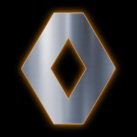 Светодиодная эмблема-логотип для грузовиков RENAULT MAGNUM (305х230мм)