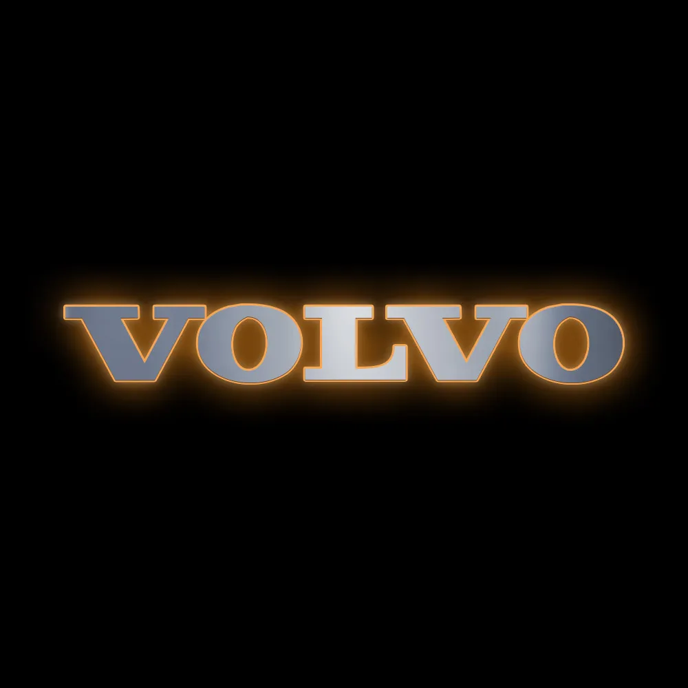 Светодиодная надпись-логотип для грузовиков VOLVO (1300х160мм) — фото 1