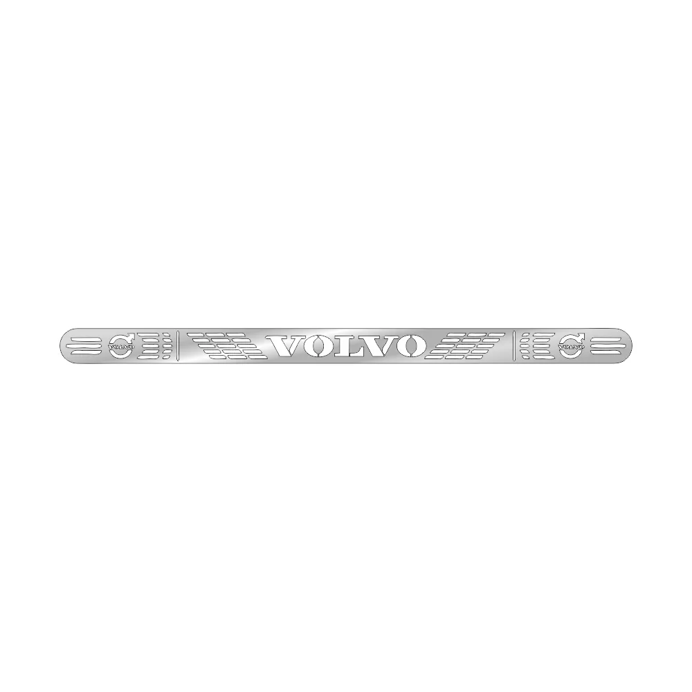 Защита лобового стекла для VOLVO FH3 (нерж. сталь, прямые углы) — фото 1