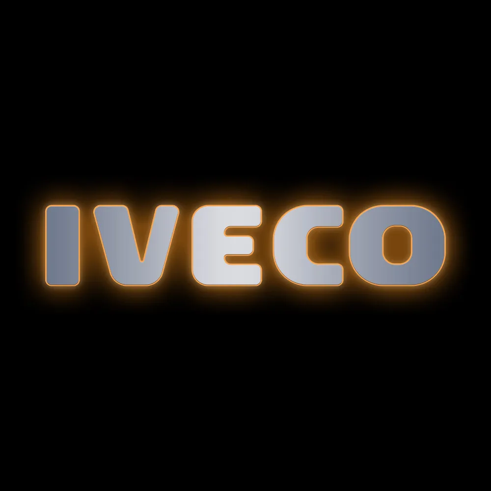 Буквы SDT эмблема на капот IVECO STRALIS от 2021 (580х115) — фото 1