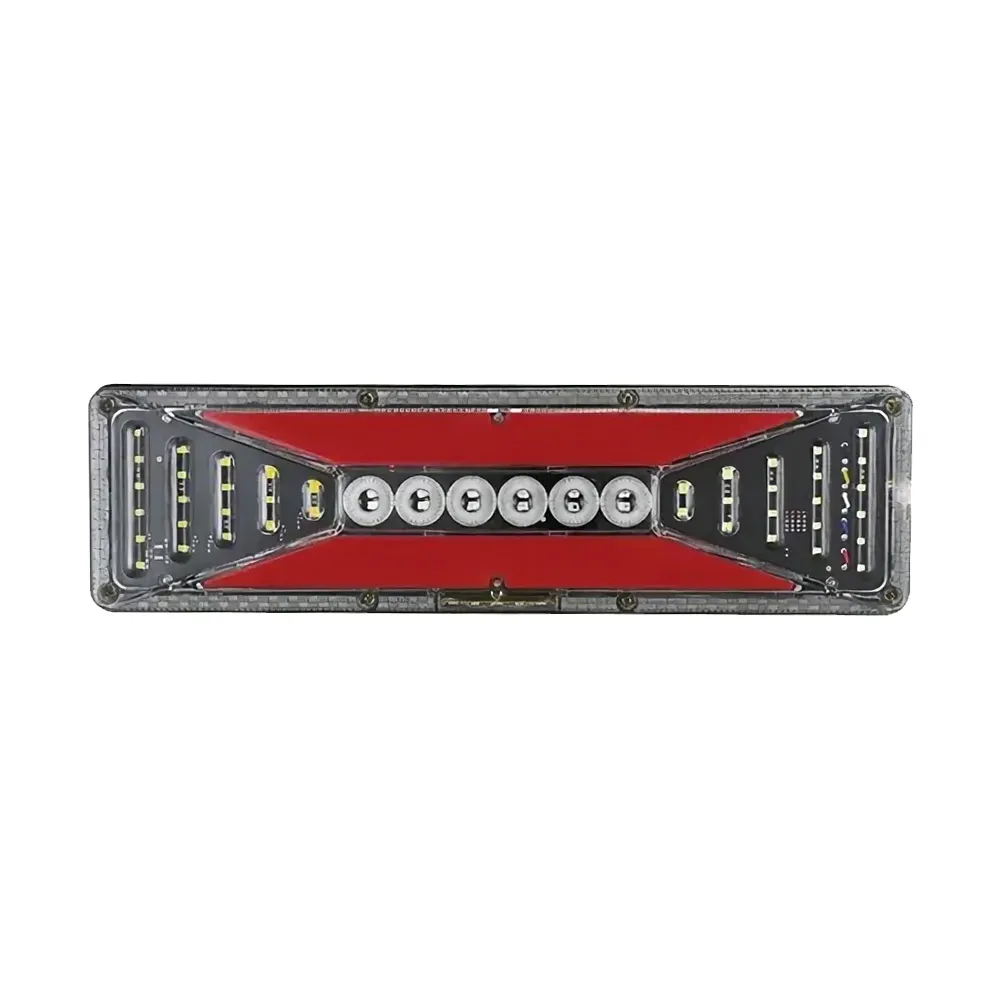 Фонарь задний универсальный №7 (бегущий поворот) L=46см, 12-24V (комп. 2шт) — фото 1