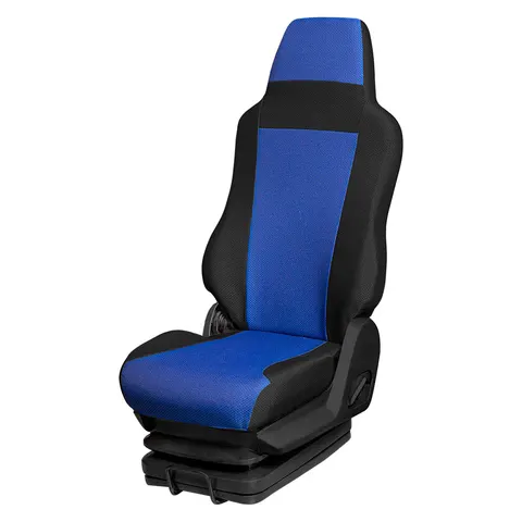 РСП Чехлы (77) Hyundai HD-120 (без ремней) 3-х местн. жаккард синий