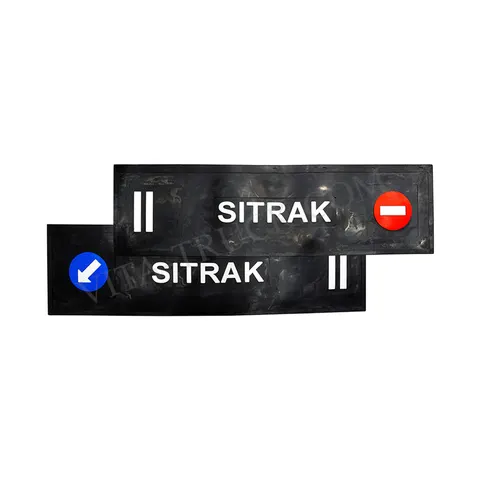 Брызговики Черные Люкс 120*36 SITRAK
