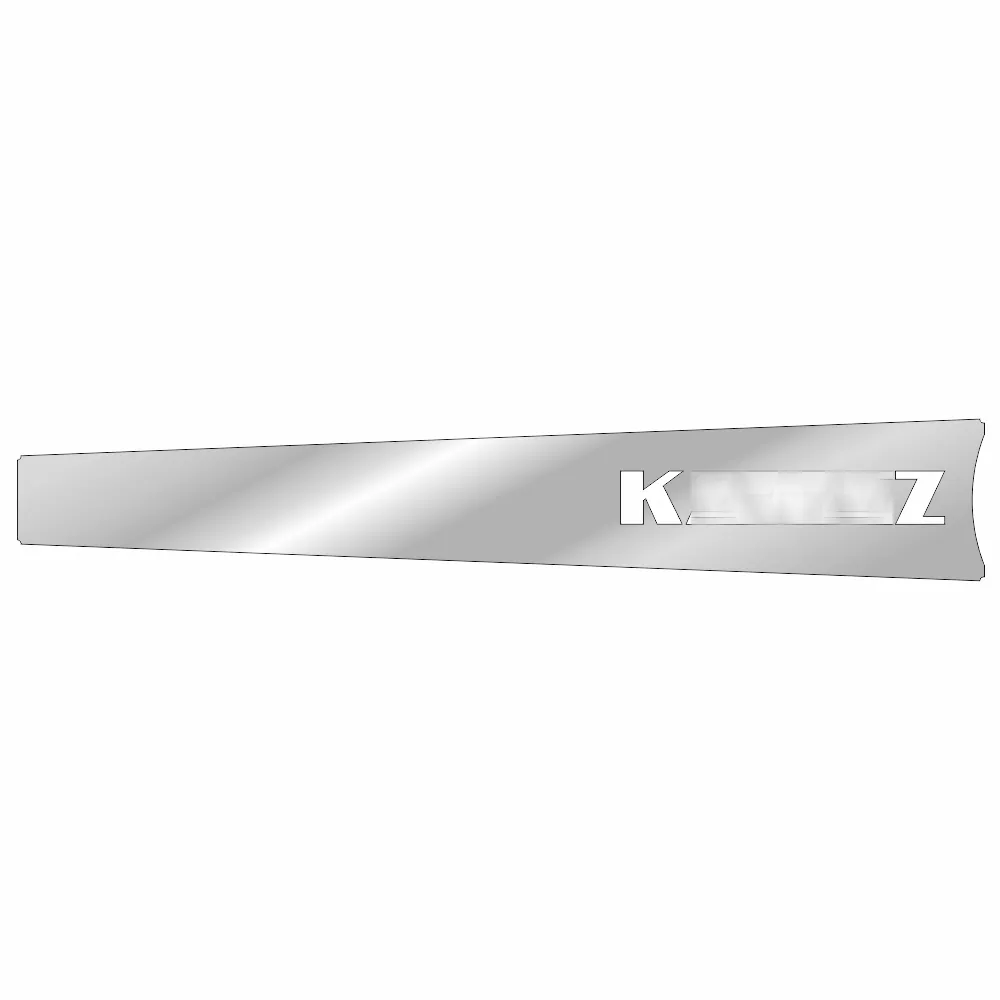Накладки из нержавеющей стали на поводки дворников КЗ К5 (54901) NKN-132 — фото 1