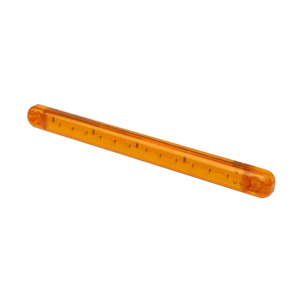 Фонарь габаритный светодиодный "LONG+" (12/24V, желтый) — фото 1