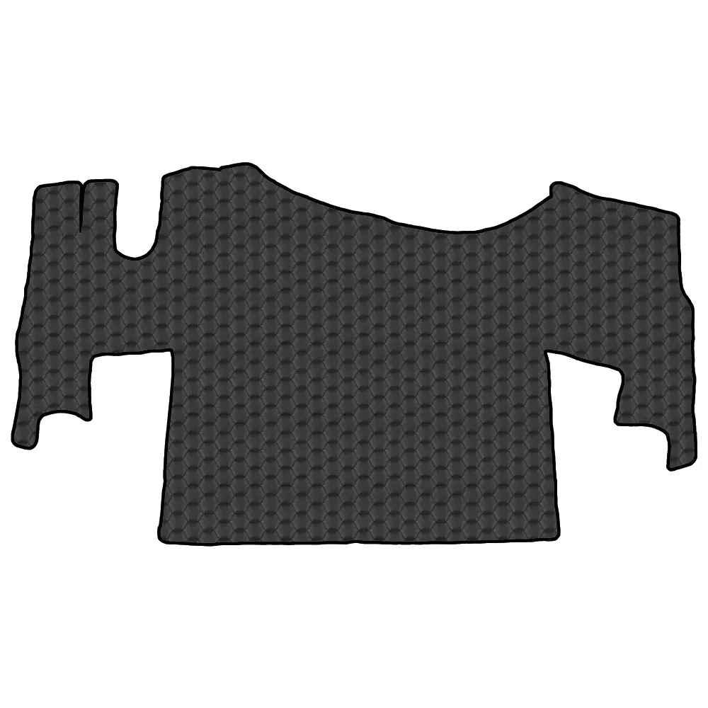 6.9 Коврики стёганные RENAULT GAMA T от 2014 (ровный пол, пассажирское сиденье не пневмо) — фото 1