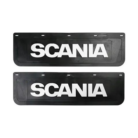 Брызговики Черные Люкс 60*18 SCANIA