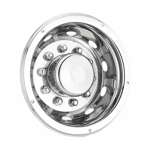 Колпаки задних колес из нержавейки (к-т 2шт) Deluxe UNIVERSAL 594 R 19.5"