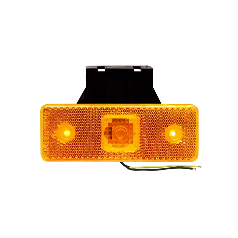 Фонарь габаритный c кронштейном желтый LED 90.3731-00-1 — фото 1